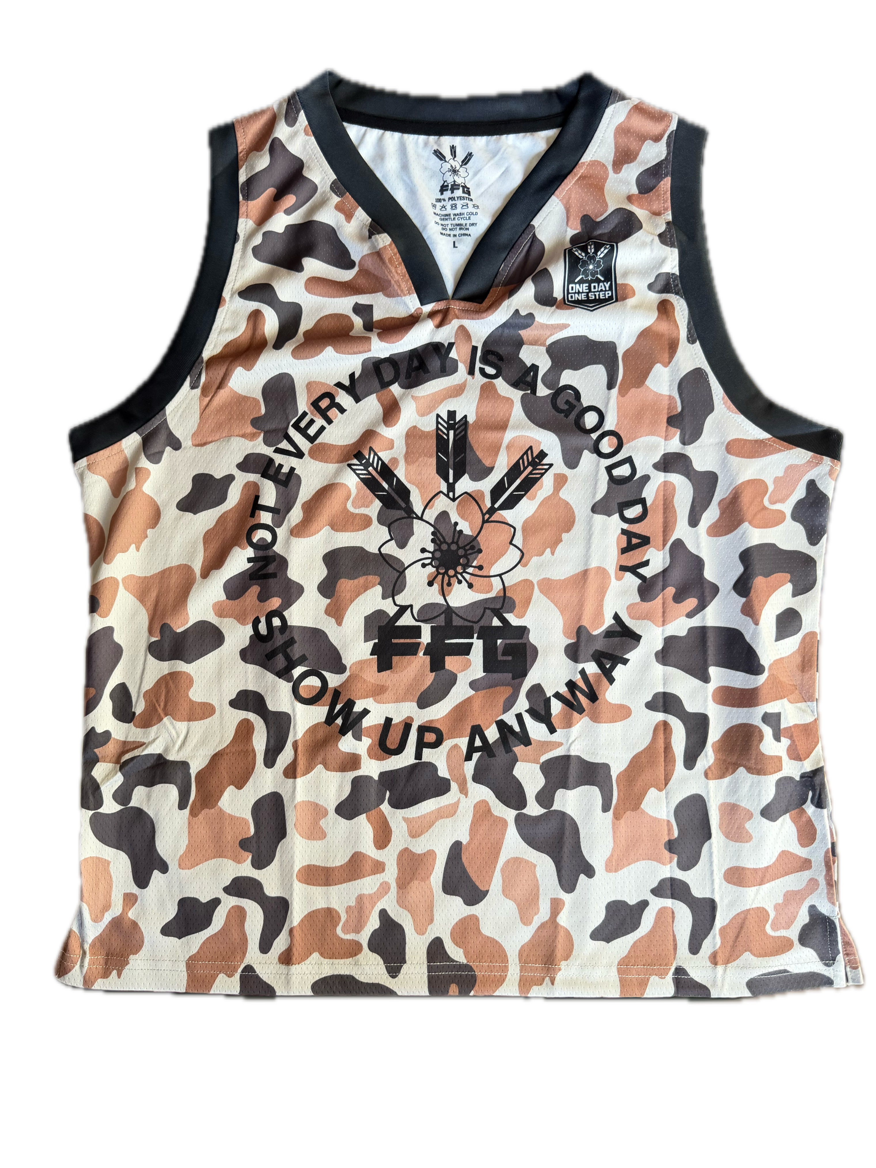 Show Up Anyways Camo Jersey