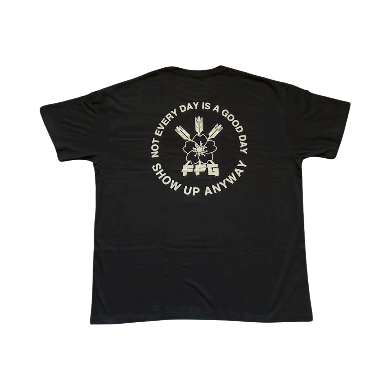 FatFitGrappler "Show Up Anyways" Tee