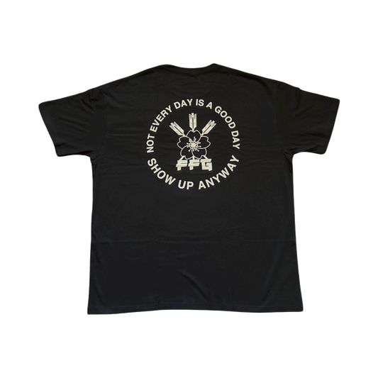 FatFitGrappler "Show Up Anyways" Tee