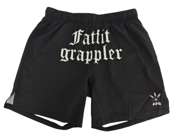 FatFitGrappler Old English Shorts