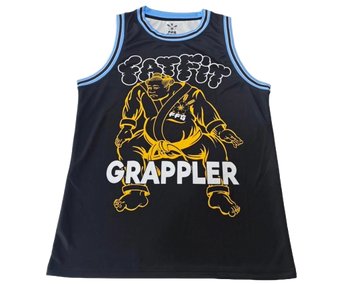 FatFitGrappler Basketball Jersey