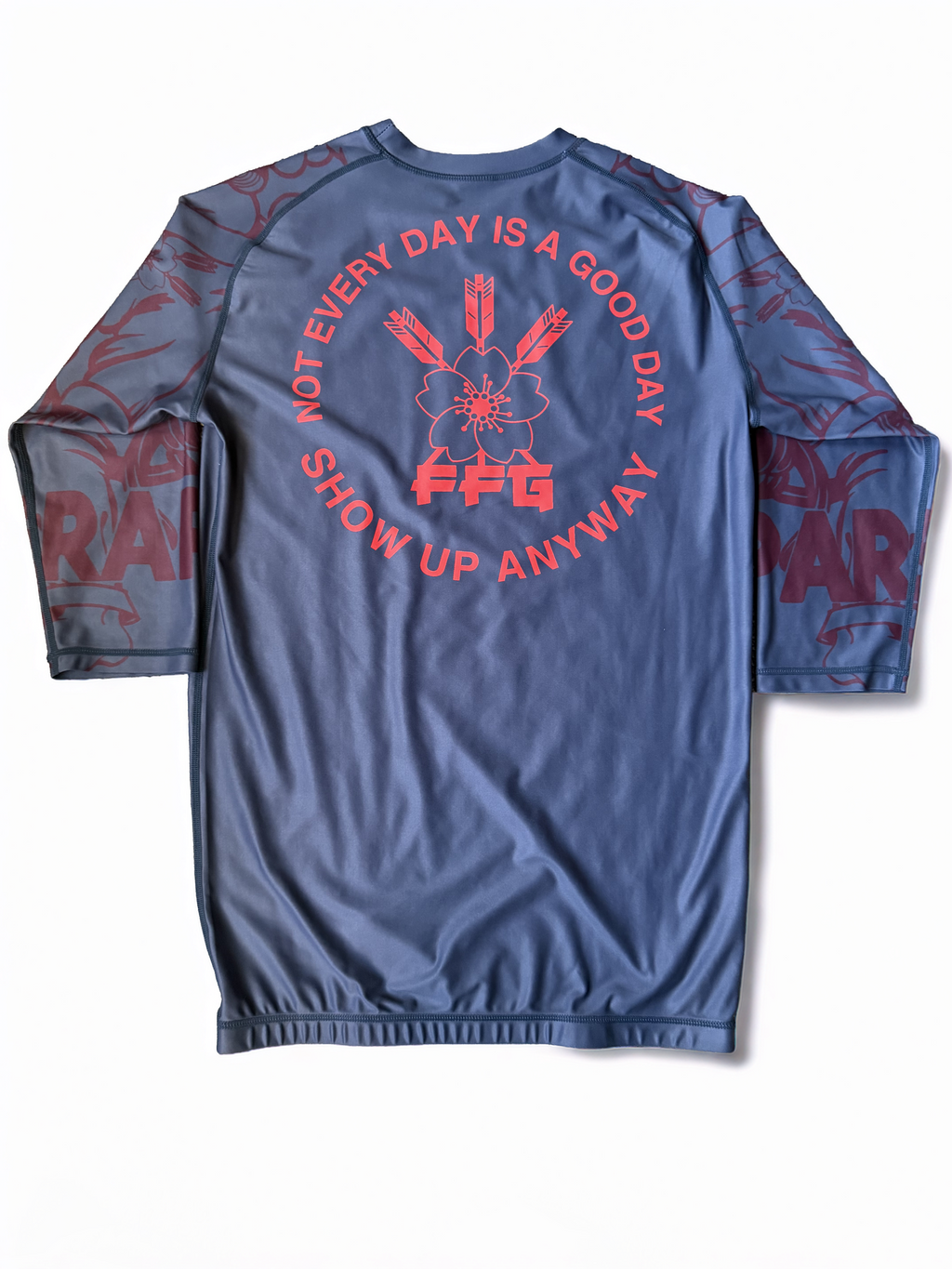 FatFitGrappler "One Day One Step" Long-sleeve Rashguard