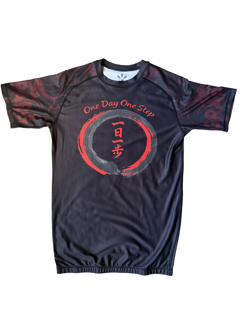 FatFitGrappler "One Day One Step" Short-sleeve Rashguards