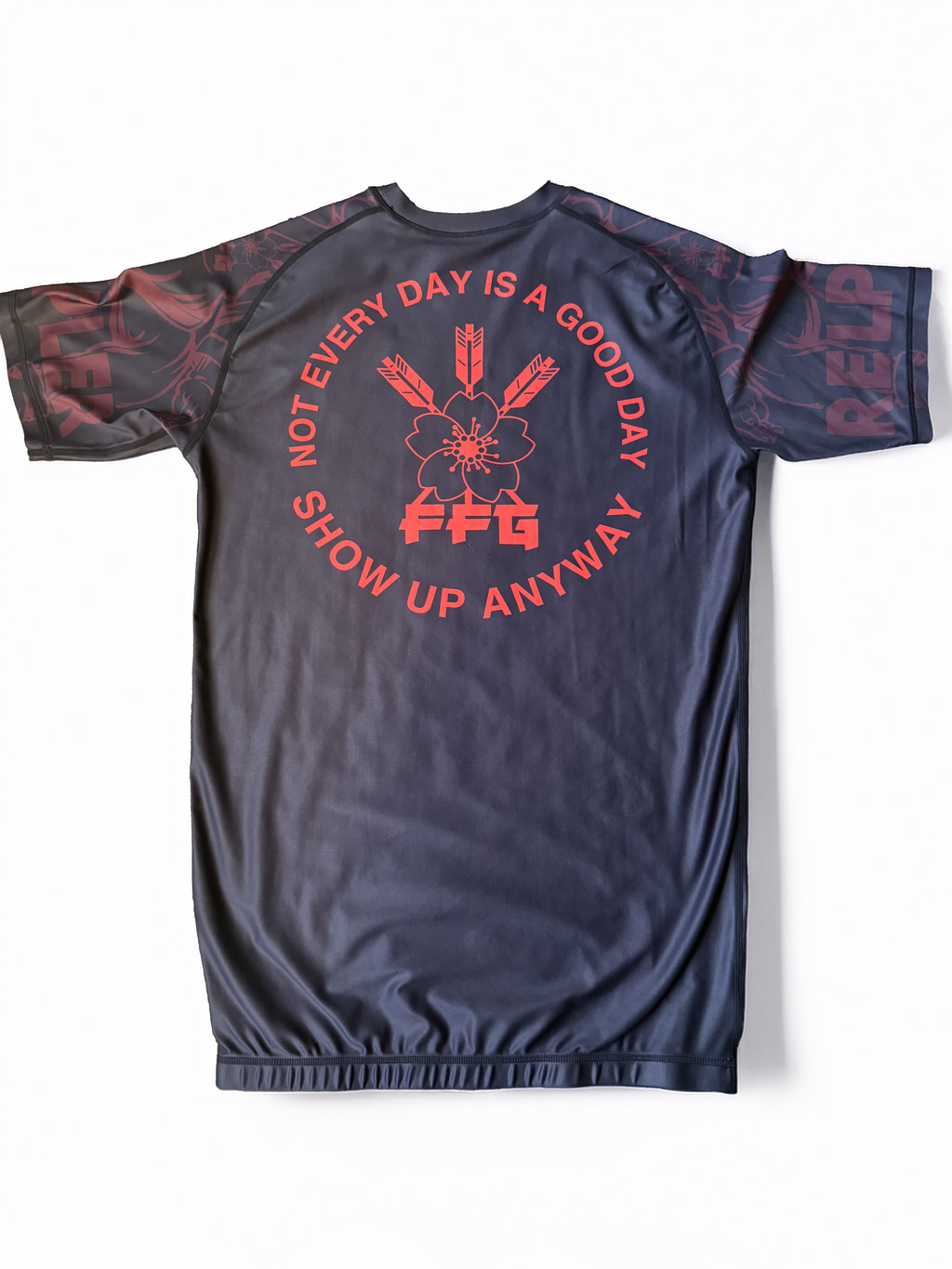 FatFitGrappler "One Day One Step" Short-sleeve Rashguards