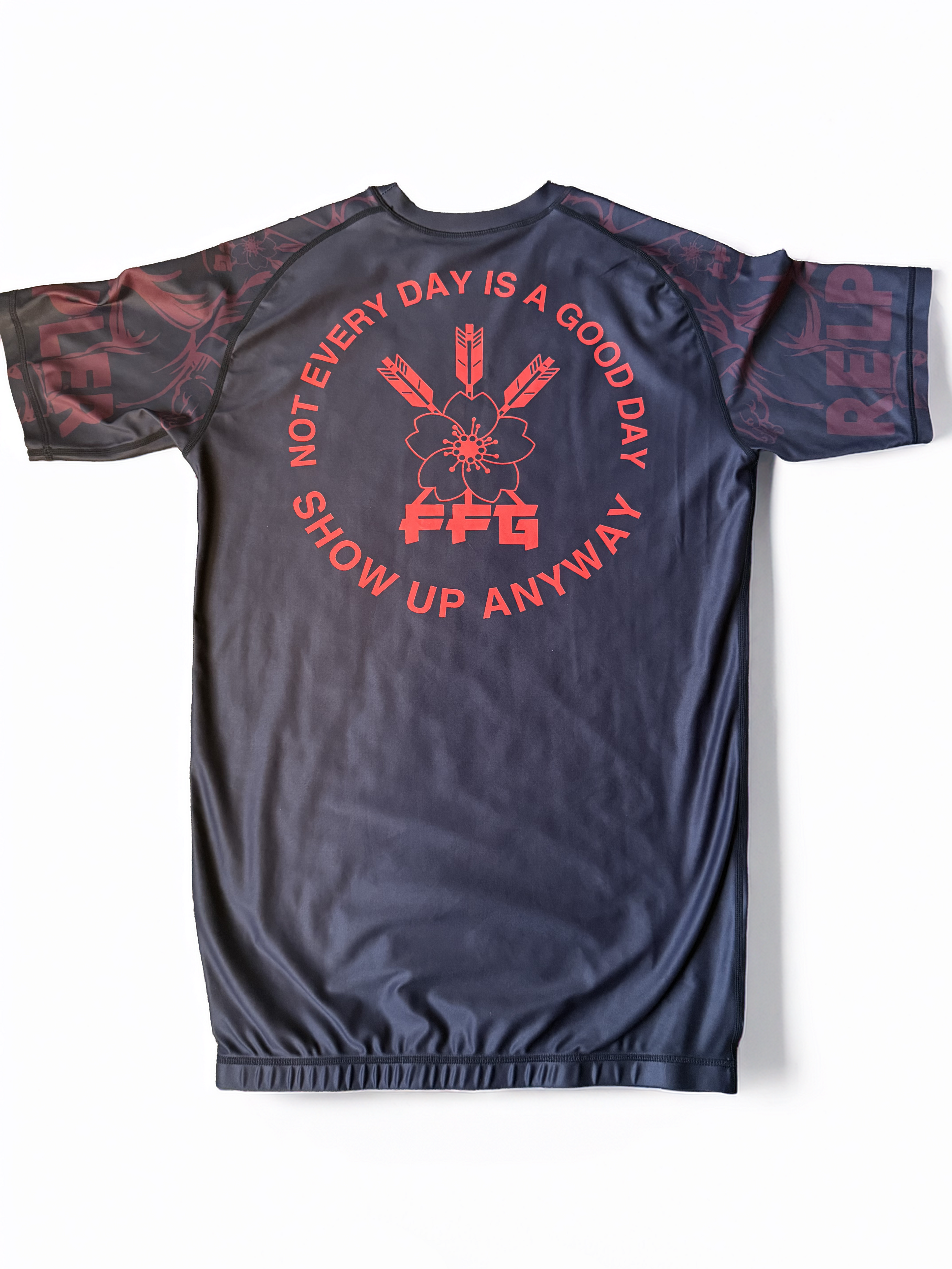 FatFitGrappler "One Day One Step" Short-sleeve Rashguards